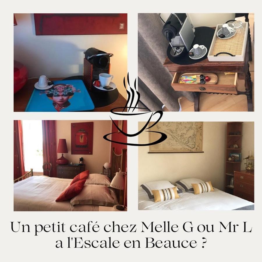 L Escale En Beauce Bed and Breakfast Maisons  Buitenkant foto